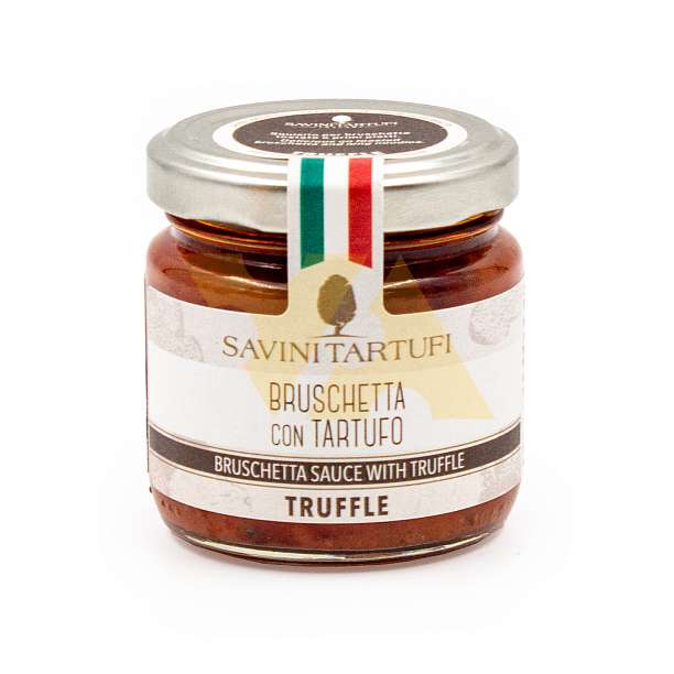 Соус на основе томатов с трюфелем BRUSCHETTA, SAVINI TARTUFI, 0,090 кг (ст/б)  SAVINI TARTUFI Италия