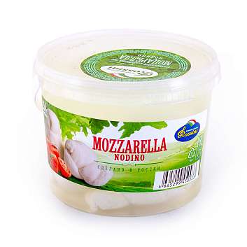 Моццарелла Нодино, сыр свежий в рассоле, жирность 45%, РОССИНИ, 0,25 кг/0,800 кг (пл/ст)
