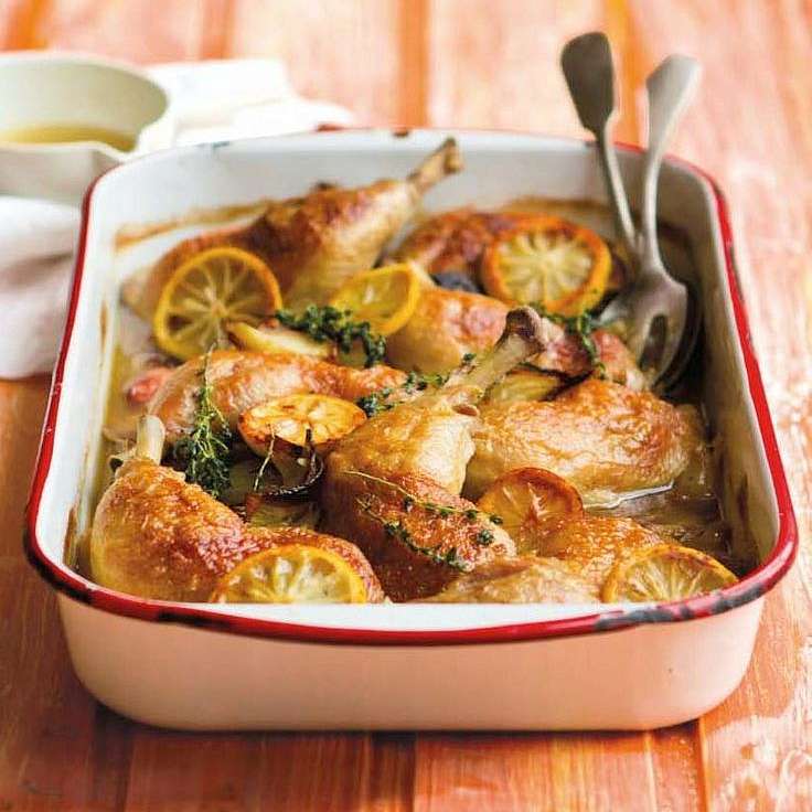 Курица по-средиземноморски с оливками