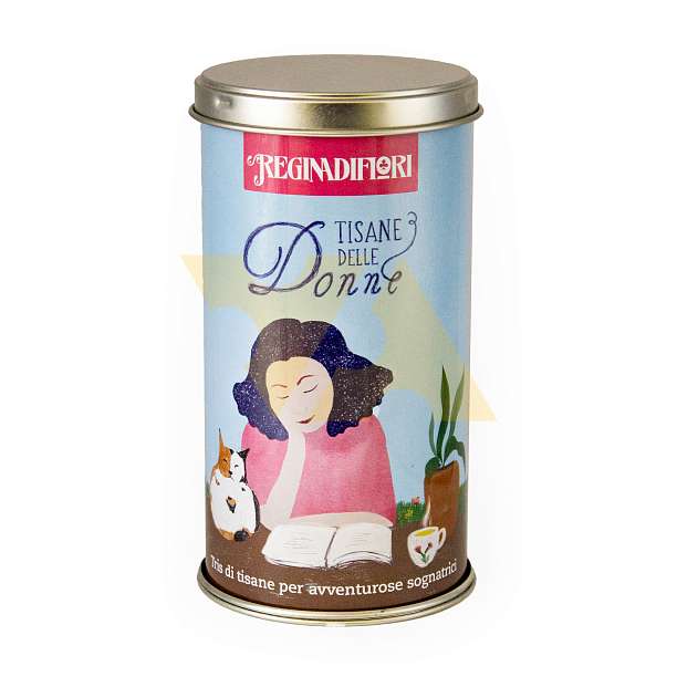 Ассорти трех видов чая "Женский", 12 пакетиков по 3 гр, REGINADIFIORI, 0,036 гр (жест/кор)  REGINADIFIORI Италия