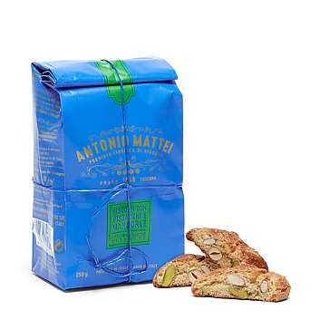 Кантуччи с фисташками и миндалем, печенье из Прато, ANTONIO MATTEI, 0,250 кг