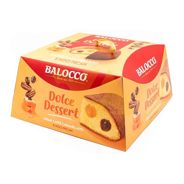 Кекс (десерт) с кремом из карамелизированного кофе и ореха пекан, BALOCCO, 0,650 кг (карт/кор)  Balocco Италия