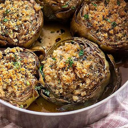 Фаршированные артишоки