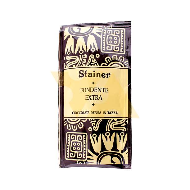 Основа 1600 для приготовления горячего горького шоколада FONDENTE EXTRA, STAINER, 0,03 кг 0.03 кг. ANDREA STAINER Италия