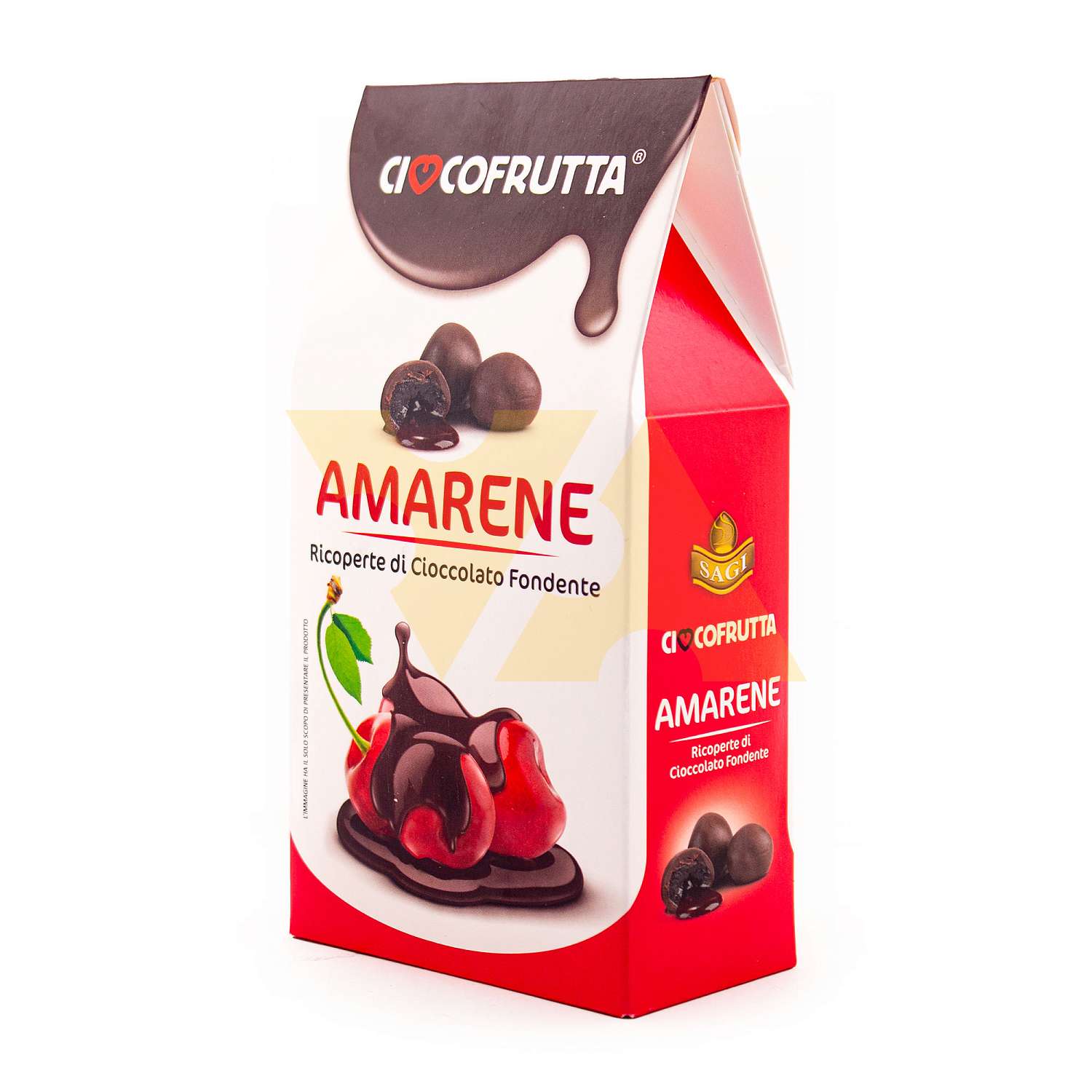 Вишня в темном шоколаде, CIOCCOFRUTTA, 0,100 кг (карт/кор) купить с ...