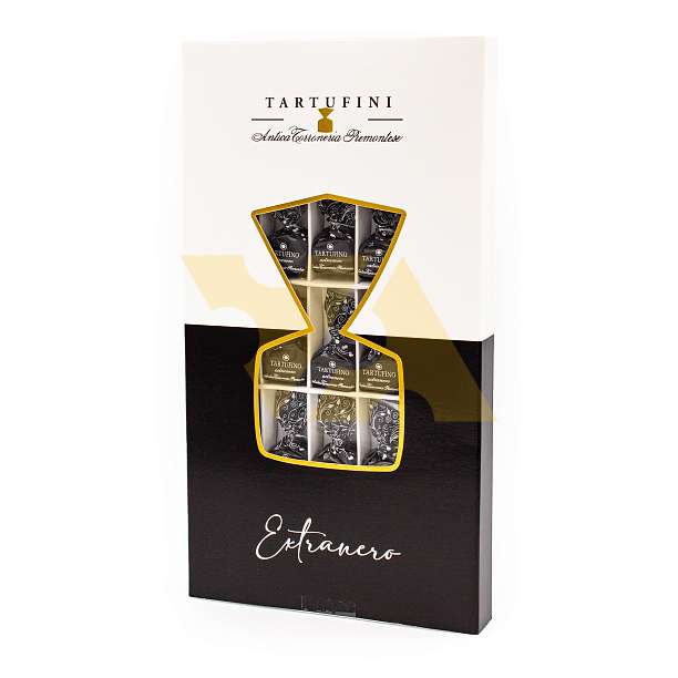 Конфеты Трюфель Горький шоколад TARTUFINI, ANTICA TORRONERIA  PIEMONTESE, 0,175 кг (карт/кор)  Antica Torroneria Piemontese Италия