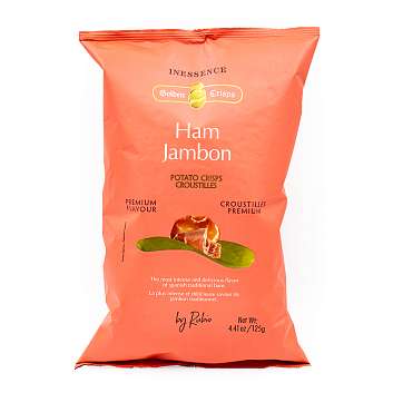 Чипсы картофельные со вкусом Иберийского хамона, RUBIO, 0,125 кг