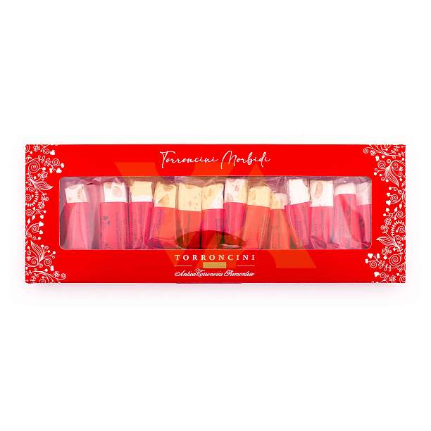 Нуга 0133 мягкая с пьемонтским лесным орехом IGP, ANTICA TORRONERIA PIEMONTESE, 0,125 кг (карт/кор красная)  Antica Torroneria Piemontese Италия