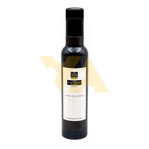 Масло оливковое первого холодного отжима из оливок сорта Итрана RISERVA PAOLA ORSINI BIO, ORSINI, 0,25 л  Orsini Италия