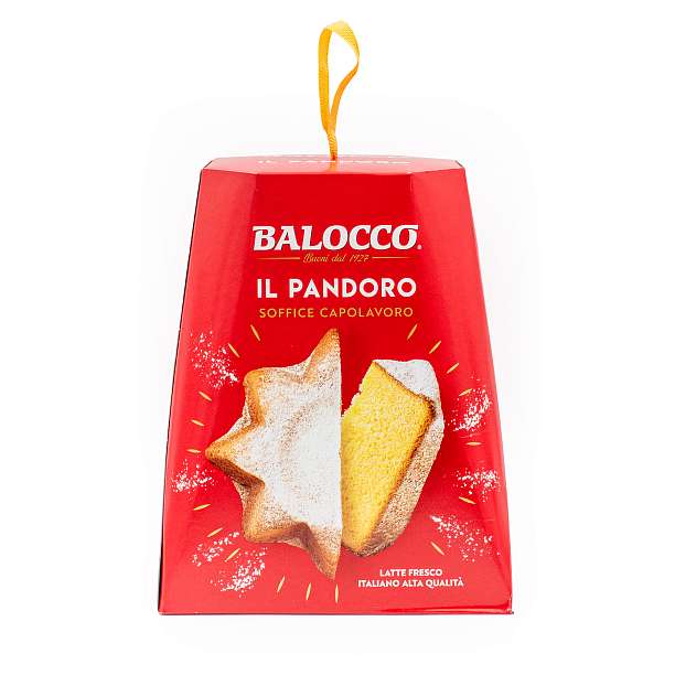 Пандоро, рождественский кекс из Вероны, BALOCCO, 0,75 кг (карт/кор) 0.75 кг. Balocco Италия