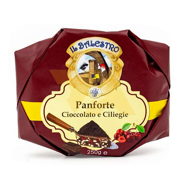 Панфорте с шоколадом и черешней IL BALESTRO, 0,250 кг (бум/уп)  Le Logge Италия