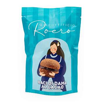 Печенье с какао BACI DI DAMA, 0,170 кг (бум/пак)